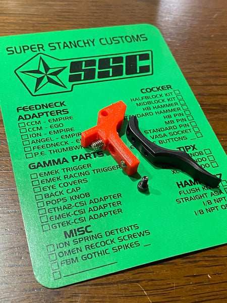 LV2-CS1 Scythe Trigger – Super Stanchy Customs